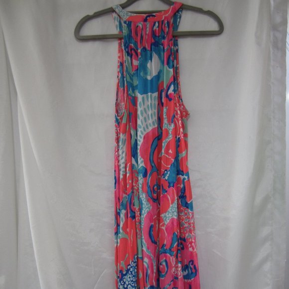 Lilly Pulitzer S Roxi Crinkle Tassel Dress - Picture 6 of 9
